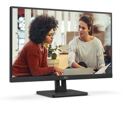 AOC 24E3UM - 24 Inch FHD Monitor, 75Hz, VA, Speakers, USB HUb, FlickerFree, Adaptive Sync (1920 x 1080 250 cd/m HDMI 1.4 / DP 1.4 / USB 3.2)