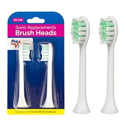 Promedix PR-740 Lots de têtes brosses de rechange blanc