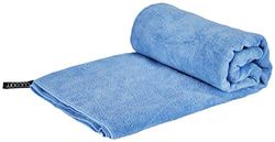 Cocoon - Asciugamano da viaggio, modello Terry Towel Light Small – microfibra, Adulti (unisex), azzurro, L