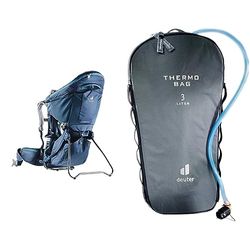 deuter Kid Comfort Pro Porte-bébé avec sac de jour & Streamer Thermo Bag 3.0 l Sac Isolant pour systèmes d'hydratation