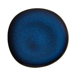 like. by Villeroy & Boch - Lave Bleu dinerborden aardewerk 28 cm, vaatwasserbestendig, magnetronbestendig, mooi servies blauw, blauwe borden, eetborden, borden blauw