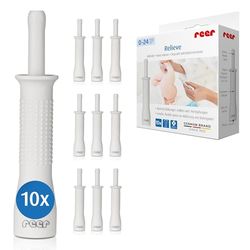 reer Soulage les ballonnements pour bébé | Aide immédiate pour les ballonnements | pour les bébés à partir de 0 mois | Soutien en cas de coliques, flatulences et douleurs abdominales | Équipement de