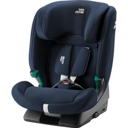 BRITAX RÖMER Silla Coche EVOLVAFIX, con ISOFIX, niños de 76-150 cm (i-Size), 15 meses a 12 años, Night Blue