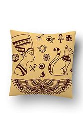 Lulu Home Pillowcase, Multi-Colour, 45 x 45 cm