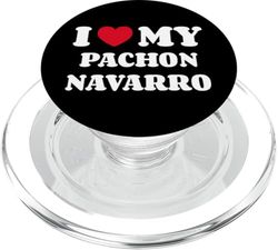 Pachones Navarros I Love My Pachon Navarro Corazón Perro PopSockets PopGrip para MagSafe
