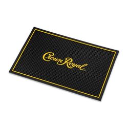Crown Royal Tapis de Bar Fantaisie Durable et élégant pour Les déversements I Tapis de séchage pour comptoir en Verre I Multi-Usage Compatible