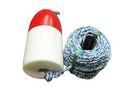 KUFA Sports 100' Non-Lead Sinking Line & 11'' Red/White Float, KUFA 100 'Senza Piombo Affondamento Linea & 11 '' Rosso/Bianco Galleggiante Combo FWS100 Unisex, Multicolore, M