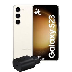 Samsung Galaxy S23 Smartphone AI, Caricatore incluso, Display 6.1'' Dynamic AMOLED 2X, Fotocamera 50MP, RAM 8GB, 128 GB, 3.900 mAh, Cream [Versione italiana]