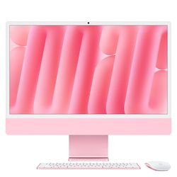 Apple iMac Ordinateur de Bureau Tout-en-Un avec Puce M4, CPU 10 cœurs et GPU 10 cœurs : Conçu pour Apple Intelligence, écran Retina 24'', 16 Go de mémoire unifiée, 512 Go de Stockage SSD ; Rose