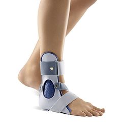 BAUERFEIND CaligaLoc Ankle Brace Titanium Straight Size 1