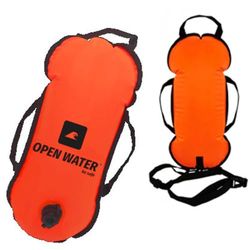 OPENWATER Uppblåsbar säkerhetsboj för simning med handtag