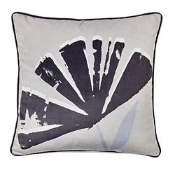 Fusion - Alma - sammetsfylld kudde - 43 x 43 cm naturlig