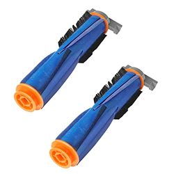 Lot de 2 Rouleaux de Brosse de Rechange compatibles avec Shark AI AV2501S AV2501AE RV2502AE RV2520AOUS AV2510AOUS RV2410WD RV2610WA RV2610WD RV2620WD Brosse Principale pour aspirateur Robot