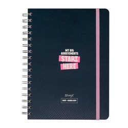 Mr.Wonderful Office Basic diary 2024 Week view, My big achievements start here, 22.1 x 2.1 x 15.6