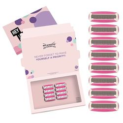 WILKINSON SWORD - Quattro For Women | Smooth Glide | Pack of 8 Razor Blade Refills