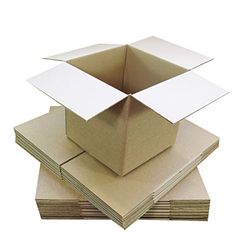 Triplast 101 x 101 x 101mm Small Single Wall 4x4x4" Shipping Mailing Postal Gift Cube Cardboard Boxes (Pack of 400)