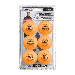 JOOLA 44301 Unisex – Vuxna Rossi Champ 40+ bordtennisbollar, orange, en storlek