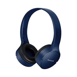 Panasonic Auriculares Bluetooth RB-HF420B (On-Ear, Quick Charge, hasta 50 horas de duración de la batería, auriculares ligeros, control por voz), color azul