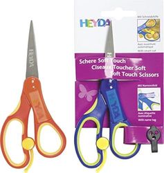 Heyda 204889525 kinderschaar soft-touch 13,5 cm met soft-touch inleg punt)