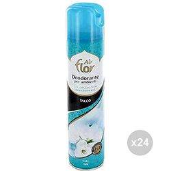 Dilly Set Air Flor Deodorante Spray Talco 300 Ml Fragranza per Ambienti, Multicolore, Unica