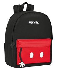 Sacoche pour Portable Mickey Mouse Clubhouse Mickey Mouse Rouge Noir (31 x 40 x 16 cm)