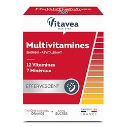 Vitavea – Complément alimentaire Multivitamines – Fer – Magnésium – Défenses naturelles – Anti-fatigue – 24 comprimés – Fabriqué en France