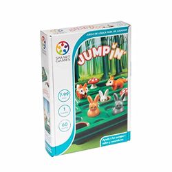 SmartGames – Jump In" | Brädspel barn 7 år | Pussel barn | vitspel | pedagogiska spel 7 år | Logica-spel för barn