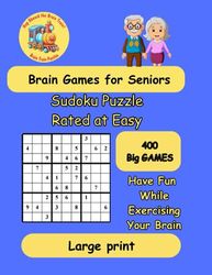 Brain Games for Seniors – Sudoku Puzzle – Level Easy: Sudoku is one of the most famous brain games for seniors, Why not have fun while doing brain ... Sudoku Puzzles and they have been rated Easy