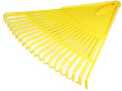 AGROHIT Scopa per foglie, in plastica, 47 x 42 cm, 20 denti