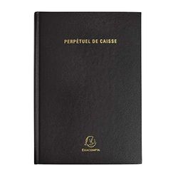 EXACOMPTA Perpètuel Caisse Diary 210 x 148 mm Black