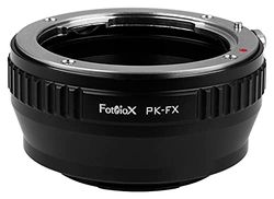 Fotodiox Lens Mount Adapter, Pentax K (PK) Lens to Fujifilm X-Series Mirrorless Cameras Such as X-Pro1, X-E1, X-M1, and X-T1