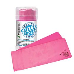 Frogg Toggs Chilly Sport Faixa de cabeça, tamanho 11, rosa quente, 1
