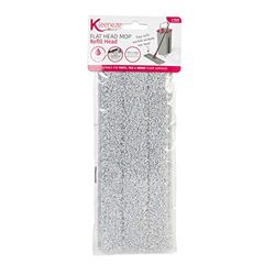 Kleeneze KL080936EU7 Refill Head for Flat Mop KL062253 | No Drips or Streaks | Microfibre