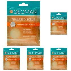 Geomar Thalasso scrub Rimodellante monodose, 85 g (Confezione da 5)