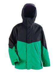 Nitro Boys Riot - Giacca da Bambini, Colore: Bianco, Multicolore (Multi-Coloured - Green/Black), XL