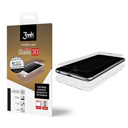 3mk - Flexibleglass 3d matte para apple iphone 6. invisiblecase 3d, protege toda la superficie plana de la pantalla, la parte trasera y los laterales del teléfono. vidrio híbrido irrompible de nueva generación. protector de pantalla.