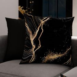 PETTI Artigiani Italiani - Coussins de canapé avec Rembourrage, Coussins décoratifs avec Impression numérique, Housses de Coussin pour Chambre à Coucher, 2 Coussins carrés 50 x 50 cm, 100% fabriqué