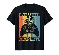 49 Anni Buon Compleanno ai Giocatori di Videogiochi Regalo Maglietta