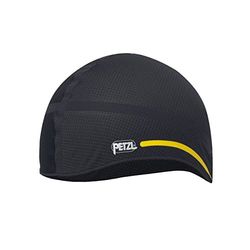 PETZL Hat Liner 1 capacete, unissexo para adulto, preto/amarelo, tamanho médio/grande