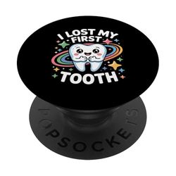 Diente de bebé perdido perdí mi primer diente PopSockets PopGrip Adhesivo