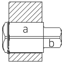 CUADRADILLO CALB. 1/2 X 3/8-70 VK 12