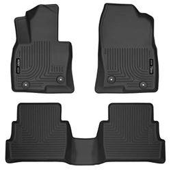 Husky Liners 99791 se Adapta a Mazda 6 Grand Touring Weatherbeater 2014-20 y Alfombrillas para Asiento Delantero y Segundo, Color Negro