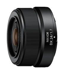 Nikon NIKKOR Z DX 24mm f/1.7, Lunghezza Focale Fissa, Luminoso, Leggero, Versatile, Compatto, Nero. [Nital Card: 4 Anni di Garanzia]