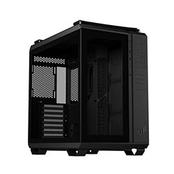 ASUS TUF Gaming GT502 ATX Mid Tower Gaming Case (dual chamber design, independent cooling zones for the CPU and GPU, tool-free side panels, USB 3.2 Gen 2 Type-C Front Panel, four ARGB Case Fans)