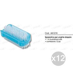 Ipam Brosse à ongles double pédicure – Pack de 12 x 50 g