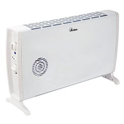 ARDES | AR4C05 Smoothy Elektrische convector, 1700/2000 W, voor het verwarmen van huis en kantoor, elektrische convector met thermostaat, convector voor warme lucht met 3 standen, wit