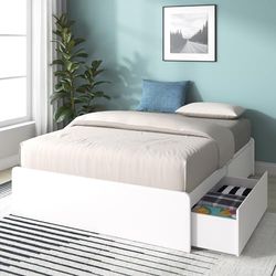 Zinus Piattaforma, 192 cm L × 154 cm W × 33 cm H