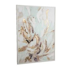 Romimex Tela Polistirolo Legno MDF Fiore 50 x 70 x 3 cm