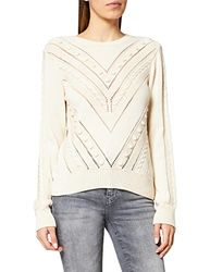 NAF Dames Pauly Ml Pullover Sweater, Dune Chine, XS