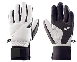Zanier Unisex - Volwassenen 30048-2010-11 handschoenen, zwart, wit, 11